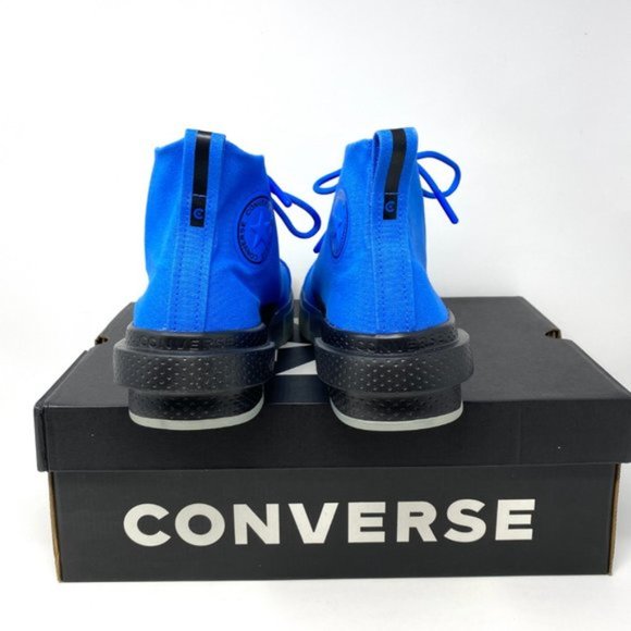💖MEGA SALE💖Converse Digital Women Terrain Disrupt CX High Blue Canvas 170362C - Picture 6 of 10